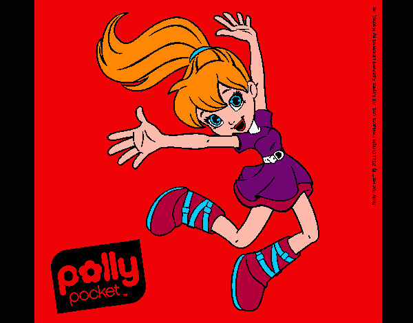 Dibujo Polly Pocket 10 pintado por giuli2012