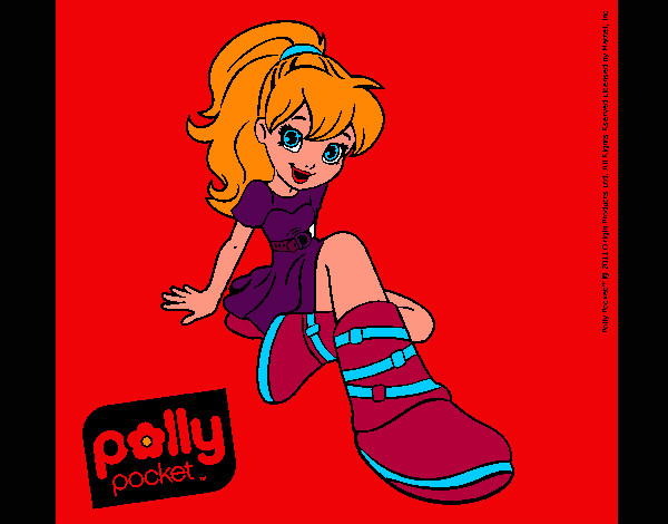 Dibujo Polly Pocket 9 pintado por giuli2012