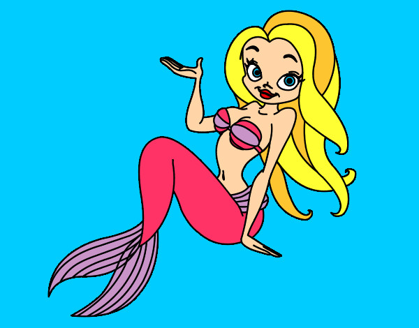 Dibujo Sirena sexy pintado por patribueno