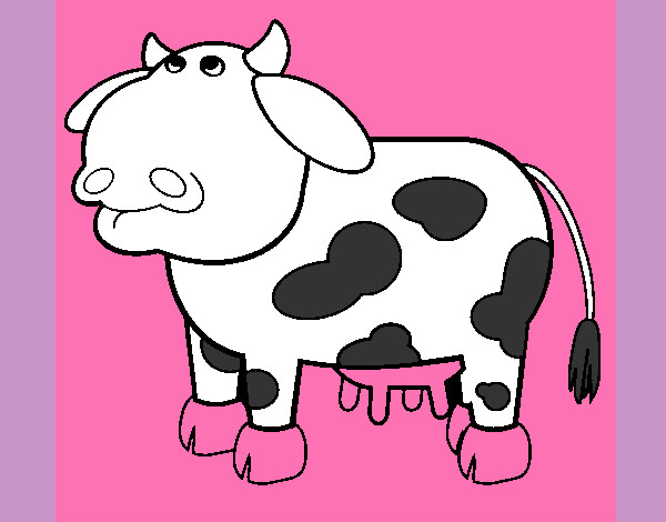 Dibujo Vaca pensativa pintado por amiel1