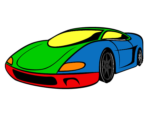 Dibujo Automóvil deportivo pintado por AXELJIMENE