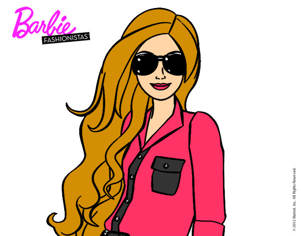 Barbie con gafas de sol