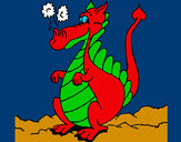 Dibujo Dragón 1 pintado por kakkak