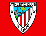 Dibujo Escudo del Athletic Club de Bilbao pintado por pablsurfer