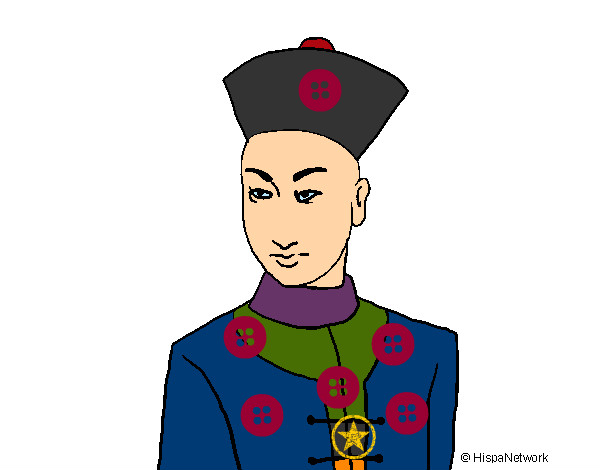 Dibujo Joven emperador pintado por juan 