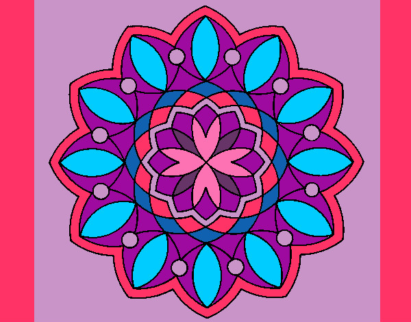 Dibujo Mandala 20 pintado por rapunzell