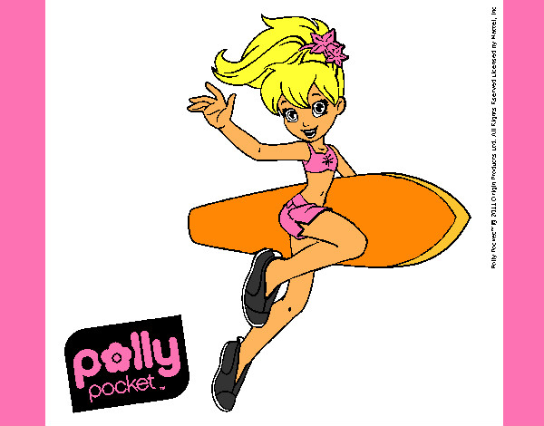 Dibujo Polly Pocket 3 pintado por Mikale
