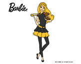 Dibujo Barbie y su mascota pintado por AnnieMCH