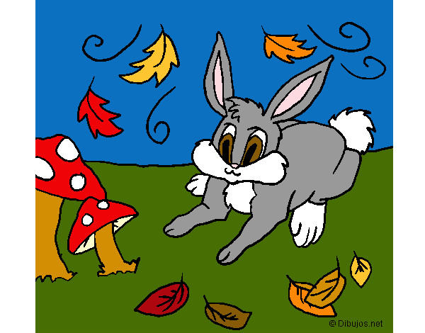 Dibujo Conejo 3 pintado por danetawapa