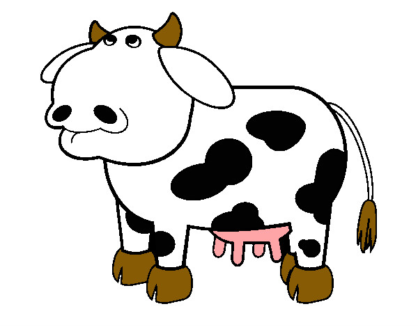 Dibujo Vaca pensativa pintado por AlejandraF