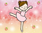 Dibujo Bailarina de ballet pintado por NekoKawaii