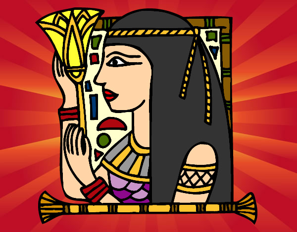  Dibujo de cleopatra pintado por Soniaraque en Dibujos.net el día