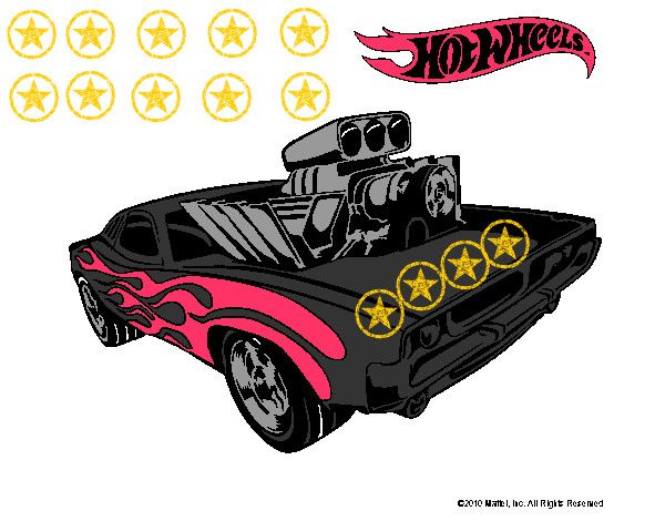 Dibujo Hot Wheels 11 pintado por facutasun