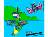 Dibujo Imaginext 18 pintado por MiguelAP