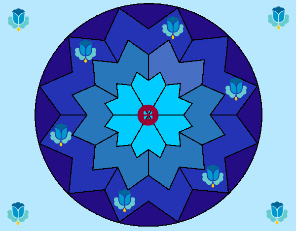 Dibujo Mandala 29 pintado por SOFIA14