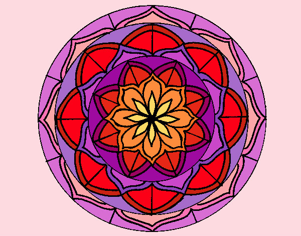 Dibujo Mandala 6 pintado por SOFIA14