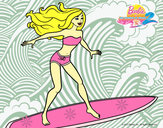 Dibujo Surfeando las olas pintado por Joovii