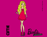 Dibujo Barbie Fashionista 3 pintado por preciosita