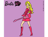 Dibujo Barbie la rockera pintado por silver022