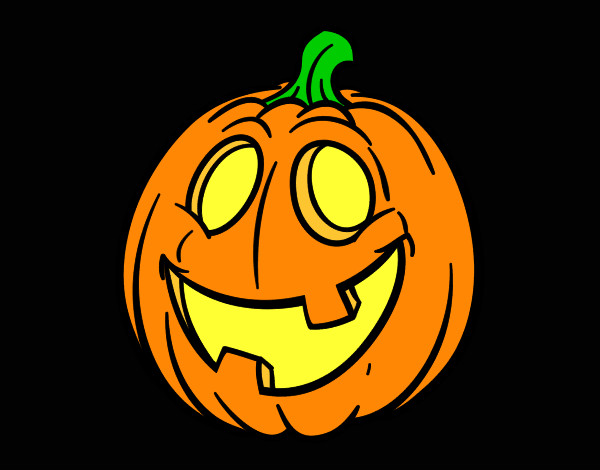 Dibujo Calabaza de Halloween pintado por patymakens