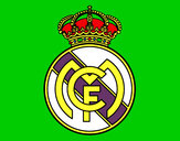 Dibujo Escudo del Real Madrid C.F. pintado por IVANCITO