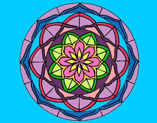 Dibujo Mandala 6 pintado por dianakt