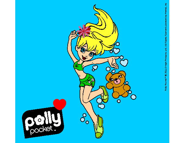 Dibujo Polly Pocket 14 pintado por pama 