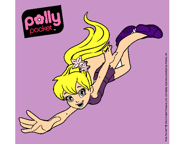 Dibujo Polly Pocket 5 pintado por katlover1