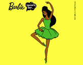 Dibujo Barbie bailarina de ballet pintado por kika345