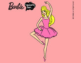 Dibujo Barbie bailarina de ballet pintado por MCCV