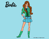 Dibujo Barbie juvenil pintado por kika345