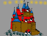 Dibujo Castillo medieval pintado por dani4600