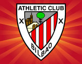 Dibujo Escudo del Athletic Club de Bilbao pintado por MCCV