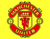 Dibujo Escudo del Manchester United pintado por juandiego3