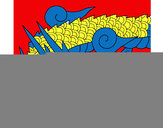 Dibujo Dragón japones II pintado por mosnter