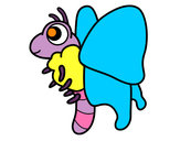 Dibujo Mariposa feliz pintado por agarcia