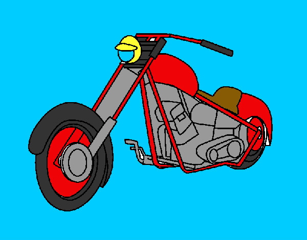 Dibujo Moto 1 pintado por AIDAN