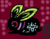 Dibujo Signo del conejo pintado por Andirosita