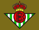 Dibujo Escudo del Real Betis Balompié pintado por CORVETTE
