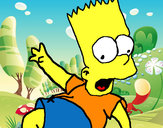 Dibujo Bart 2 pintado por fairam