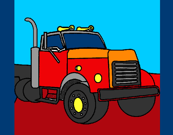 Dibujo Camión 2 pintado por MARIAH