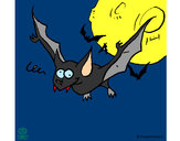 Dibujo Murciélago loco pintado por Creador-X
