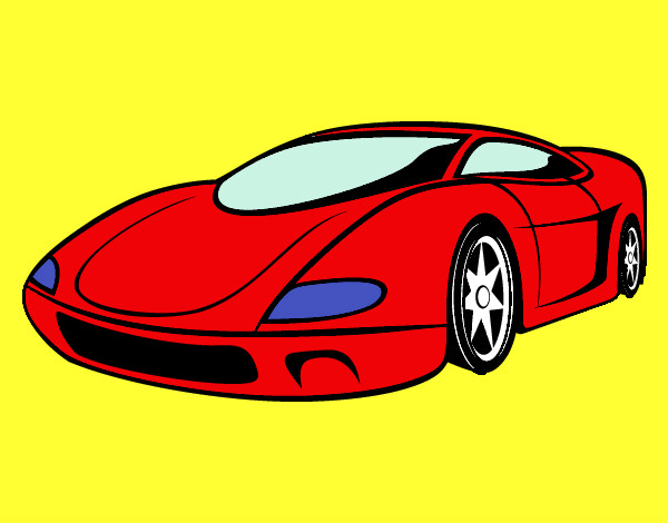 Dibujo Automóvil deportivo pintado por nicknico
