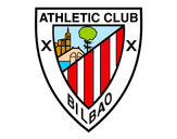 Dibujo Escudo del Athletic Club de Bilbao pintado por federicci