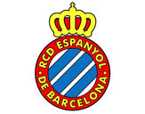 Dibujo Escudo del RCD Espanyol pintado por federicci