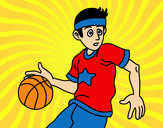Dibujo Jugador de básquet junior pintado por federicci