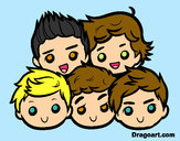 Dibujo One Direction 2 pintado por AnaLove1D