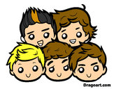 Dibujo One Direction 2 pintado por tomzayli