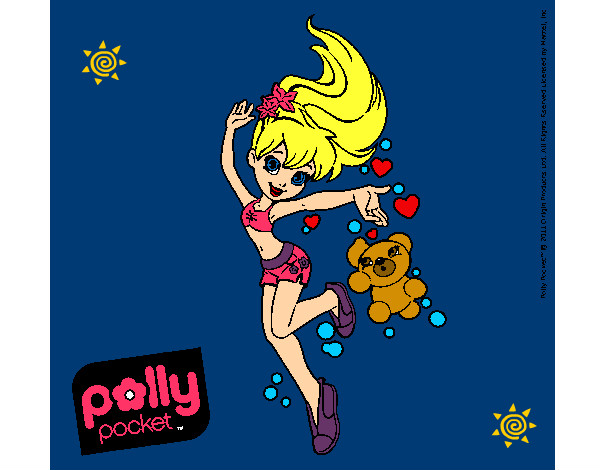 Dibujo Polly Pocket 14 pintado por katyamon