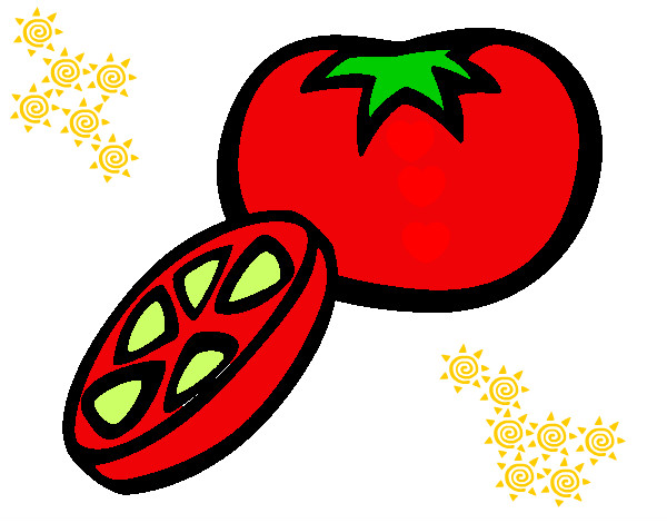 Dibujo Tomate pintado por ISAANGELES
